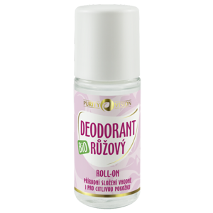Purity Vision Ružový deodorant roll-on BIO 50 ml